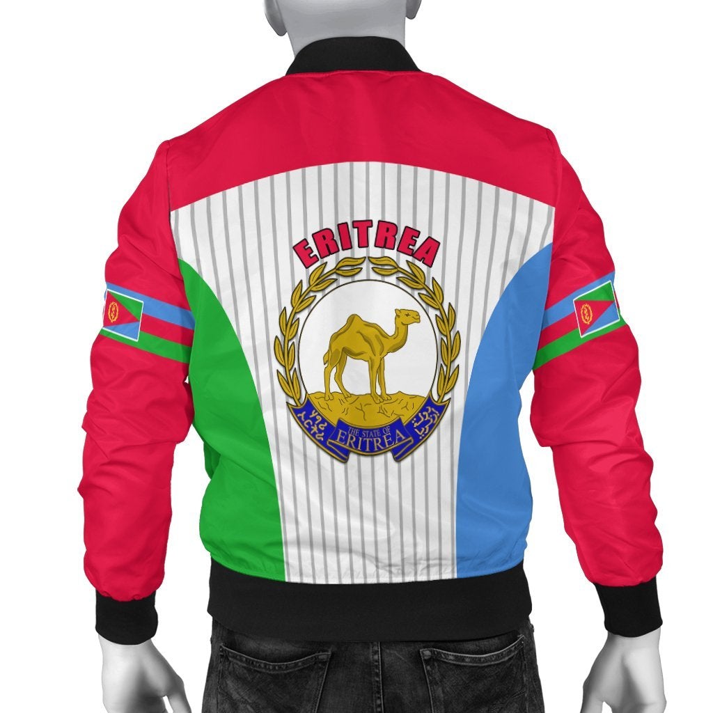 Eritrea Bomber Jacket Flag LT13 - Wonder Print Shop