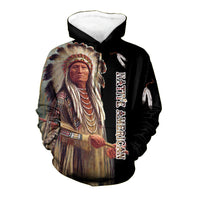 Chief Native American 3D Hoodie LT10 - Wonder Print Shop