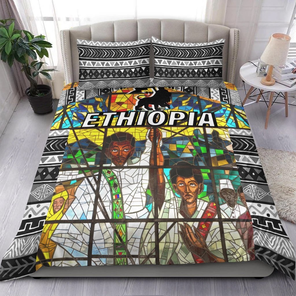 African Ethiopia Orthodox Bedding Set - The Total Liberation Of Africa LT20 - Wonder Print Shop
