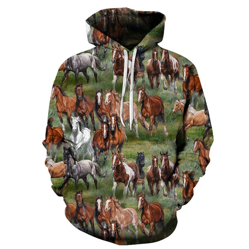 Horse Riding Native American Pride All Over Hoodie LT10 - Wonder Print Shop