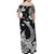 Hawaii Matching Hawaiian Shirt And Dress Polynesia White Fish Hook LT13 - Wonder Print Shop