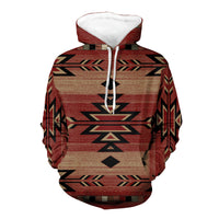 Red Arrow Native American 3D Hoodie LT10 - Wonder Print Shop