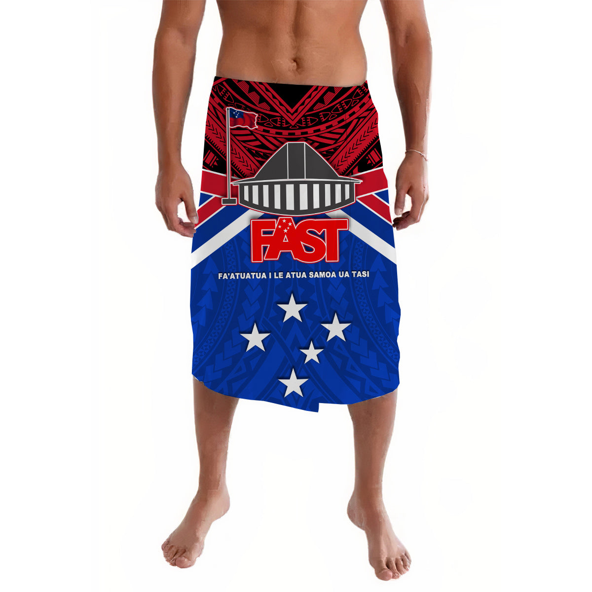 Custom Personalised F.A.S.T Samoa Lavalava Forever LT13 - Wonder Print Shop