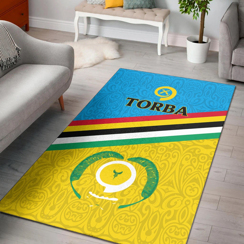 Vanuatu Torba Province Area Rug Flag Style LT12 - Wonder Print Shop