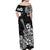 Hawaii Matching Hawaiian Shirt And Dress Polynesia Black Ukulele Flowers LT13 - Wonder Print Shop