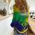 Brazil Football Women Casual Shirt Soccer 2022 World Cup Selecao Brasil Campeao Style Color Flag LT13 - Wonder Print Shop