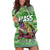 Bass Fishing is Life Hook Sport Largemouth Green Hoodie Dress - Wonder Print Shop