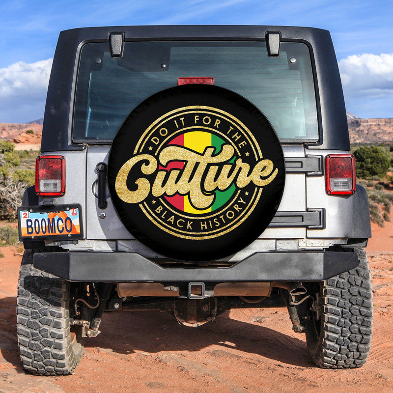 African Tire Covers - Black History Month Spare Tire Cover Do It For The Culture NO.12 LT8 - Wonder Print Shop