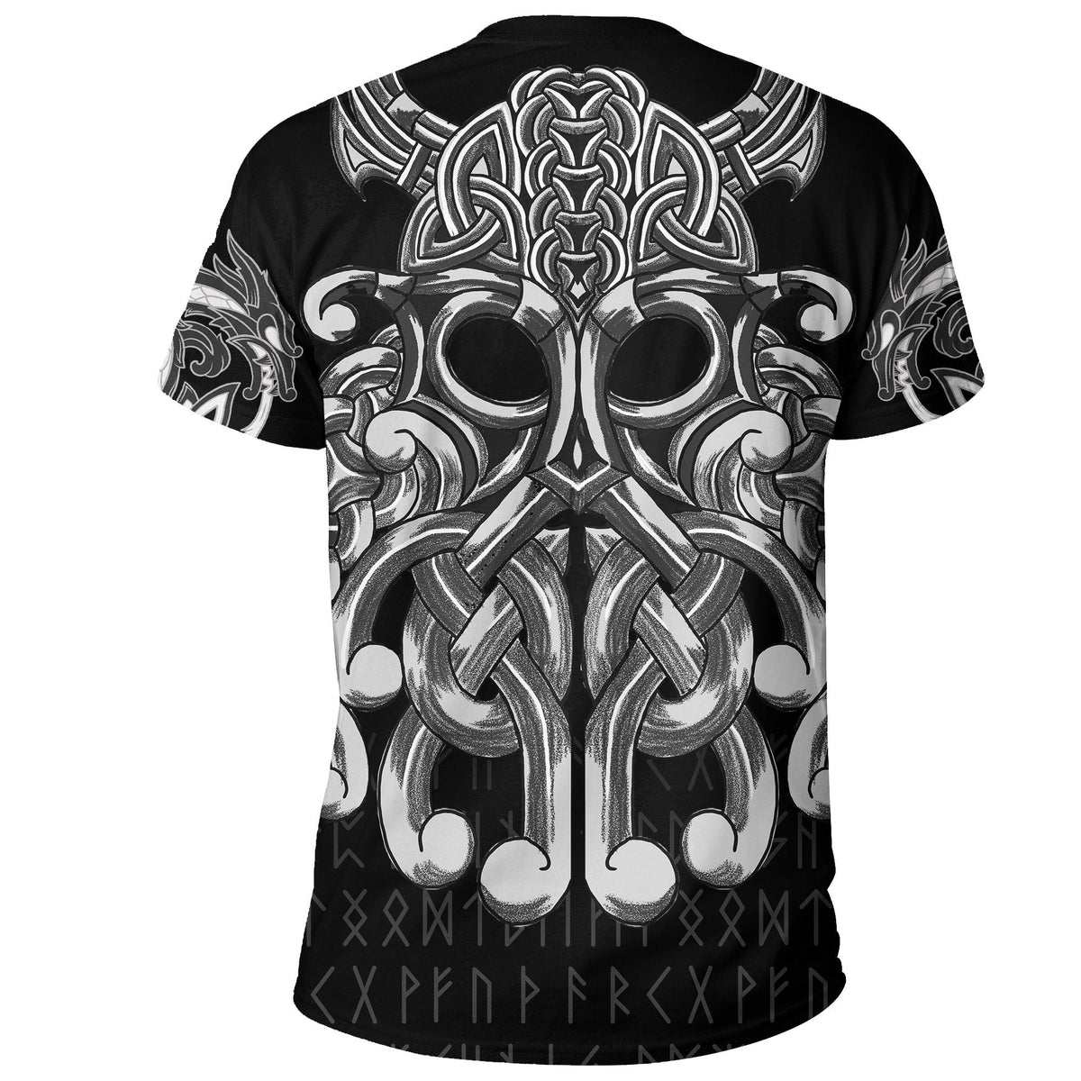 Viking T Shirt, Chest Tattoo All Over Print RLT12 - Wonder Print Shop