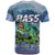 Custom Bass Fishing is Life Hook Sport Largemouth Blue T Shirt - Wonder Print Shop