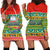 (Custom Personalised) South Africa Christmas Hoodie Dress African Springbok LT13 - Wonder Print Shop