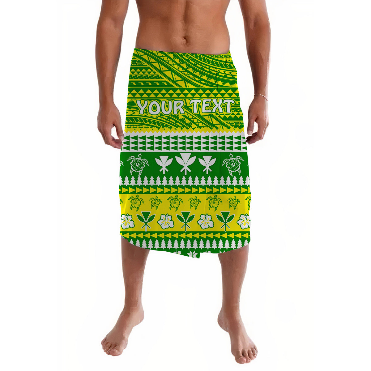 Custom Personalised Hawaii Christmas Lavalava Polynesian Mele Kalikimaka LT13 - Wonder Print Shop
