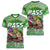 Bass Fishing is Life Hook Sport Largemouth Green Women V Neck T Shirt - Wonder Print Shop