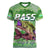 Bass Fishing is Life Hook Sport Largemouth Green Women V Neck T Shirt - Wonder Print Shop