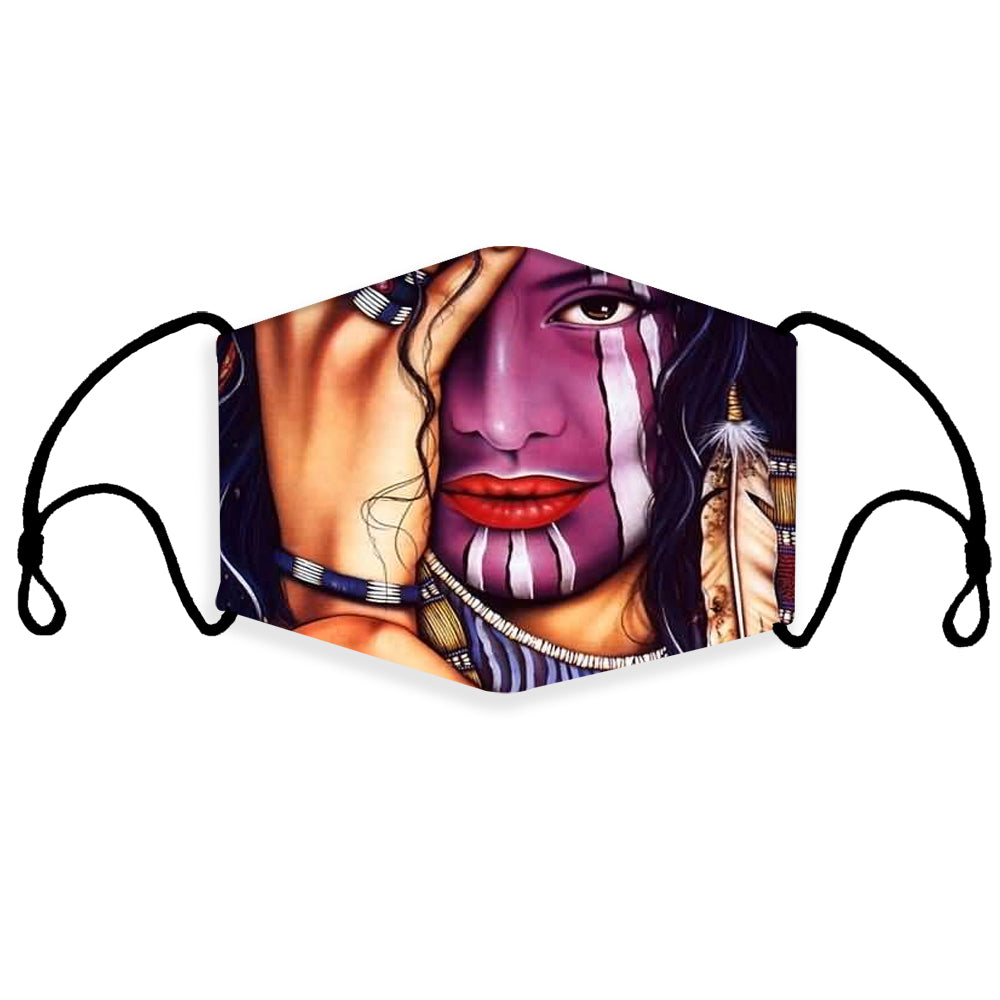 face-painting-native-american-3d-mask-with-1-filter