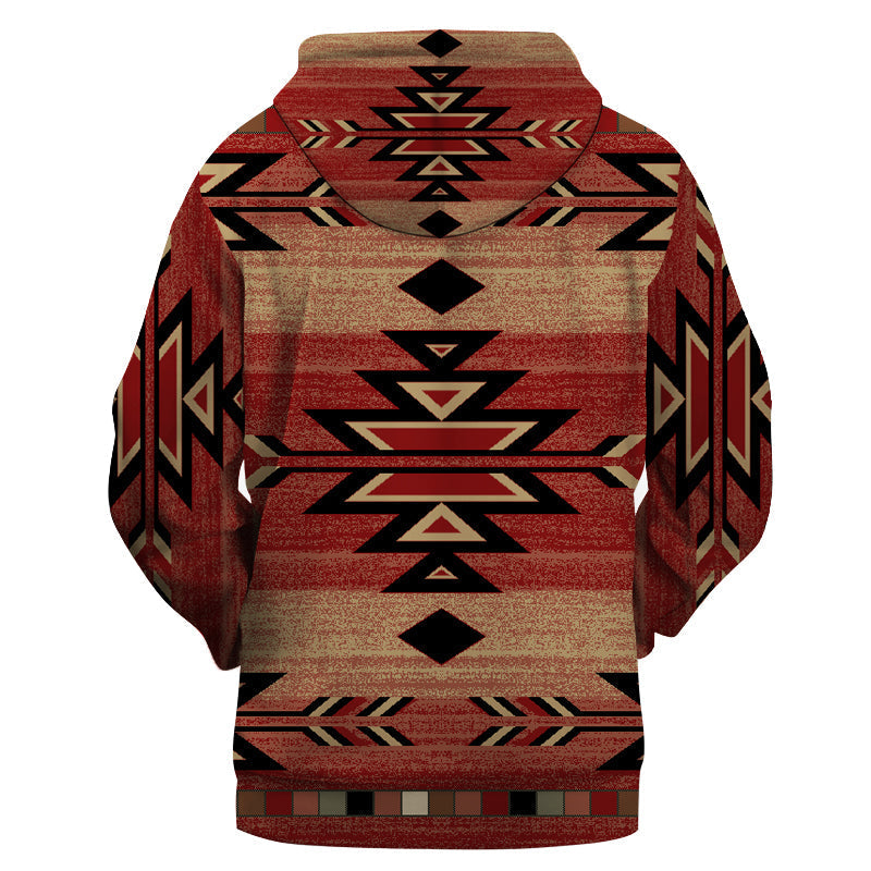 Red Arrow Native American 3D Hoodie LT10 - Wonder Print Shop