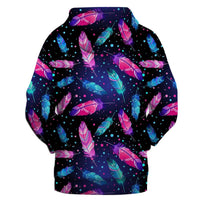 Feather Native American All Over Hoodie LT10 - Wonder Print Shop