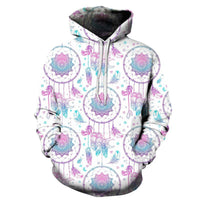 Full Color Dreamcatcher Native American All Over Hoodie LT10 - Wonder Print Shop