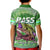 Bass Fishing Polo Shirt Fishing is Life Hook Sport Largemouth Green for Kid - Wonder Print Shop