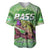 Bass Fishing is Life Hook Sport Largemouth Green Baseball Jersey LT9 - Wonder Print Shop