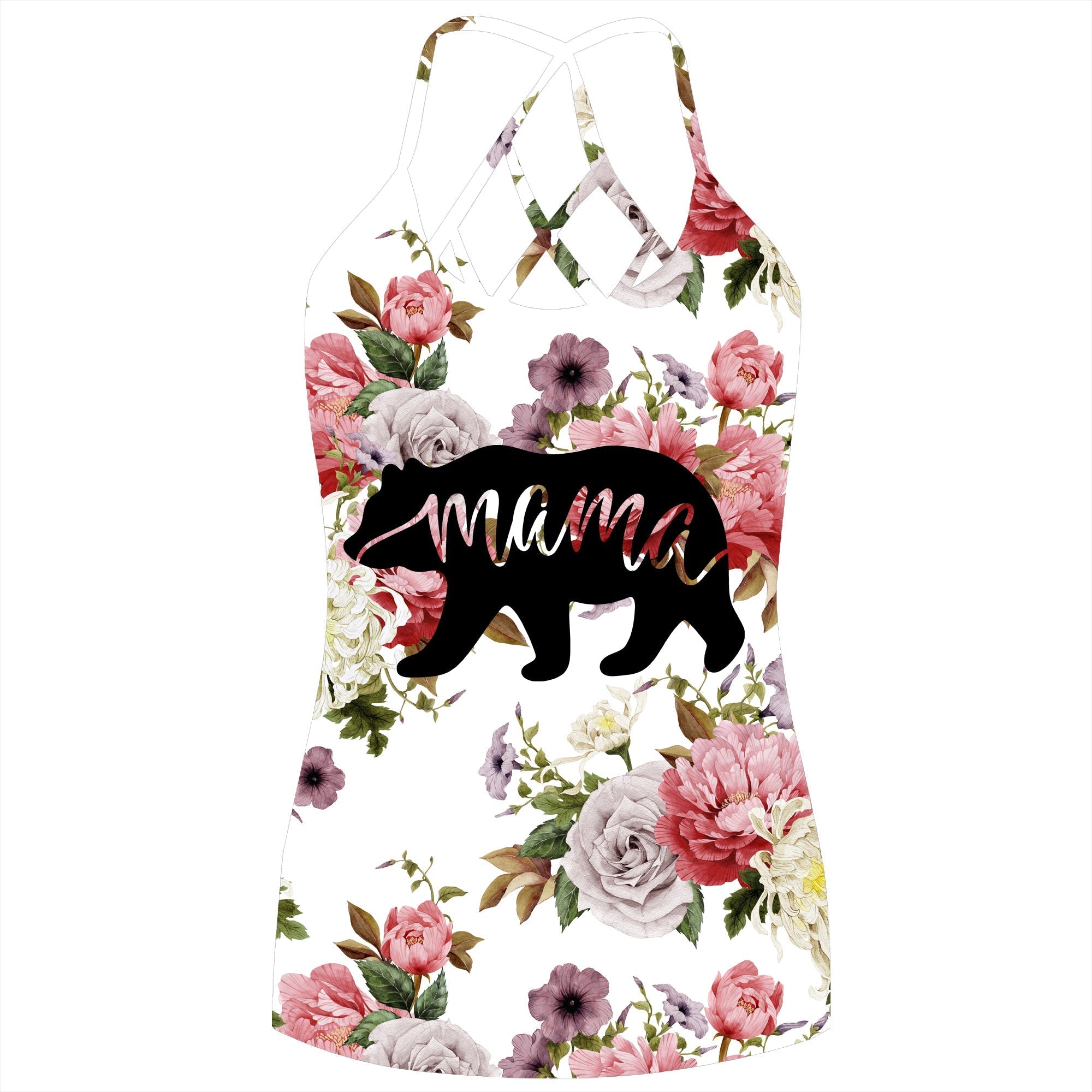 native-american-mama-bear-flower-rose-criss-cross