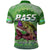 Bass Fishing Polo Shirt Fishing is Life Hook Sport Largemouth Green - Wonder Print Shop