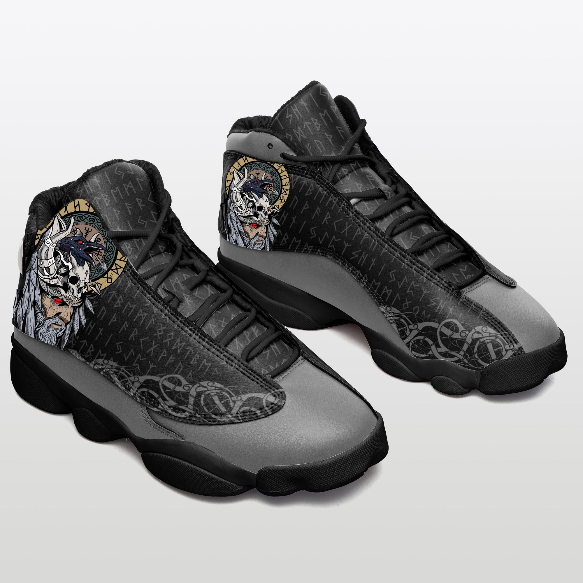 viking-shoes-viking-scandinavian-god-odin-and-raven-sneakers-j13