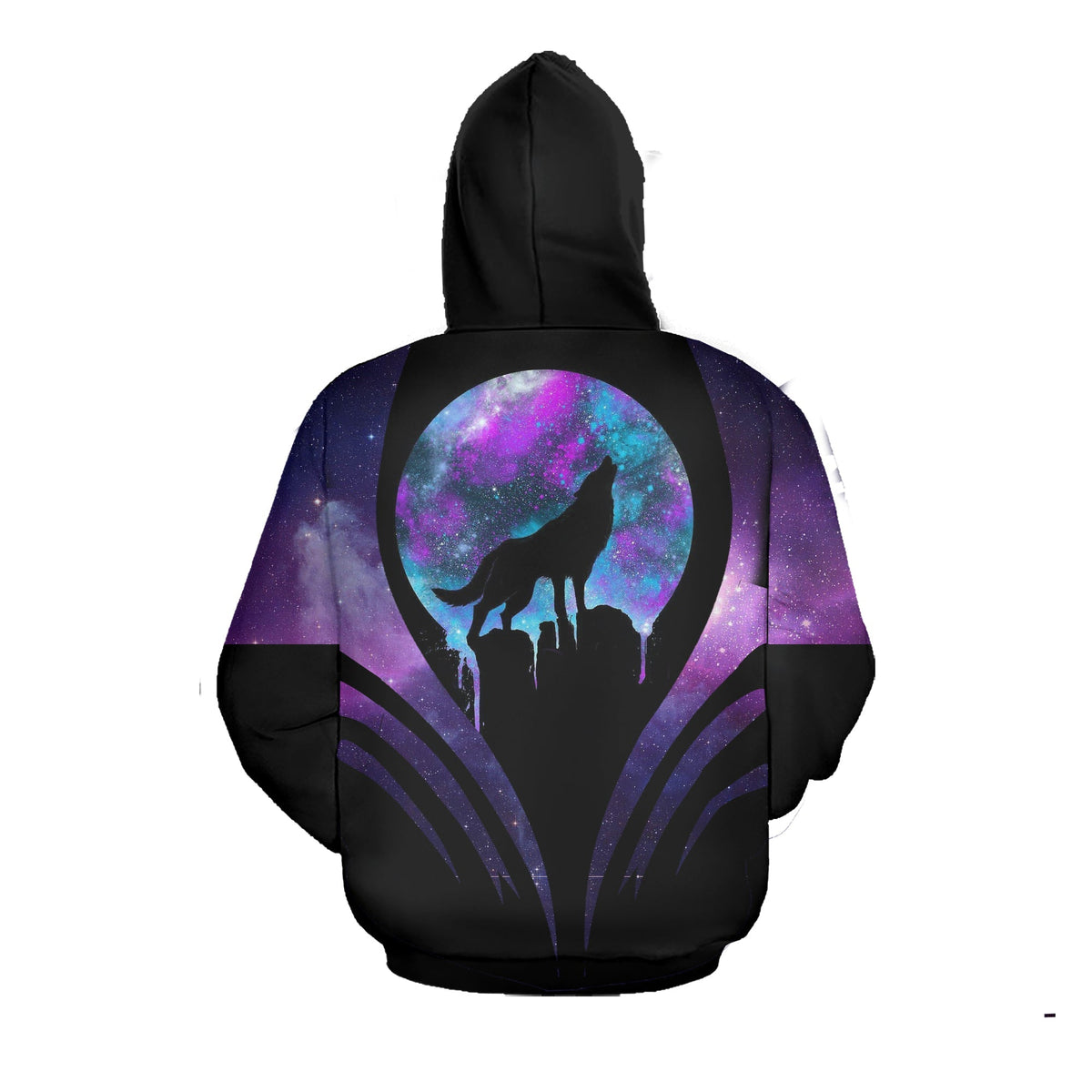 Native American Howling Wolf Moon 3D Hoodie LT10 - Wonder Print Shop