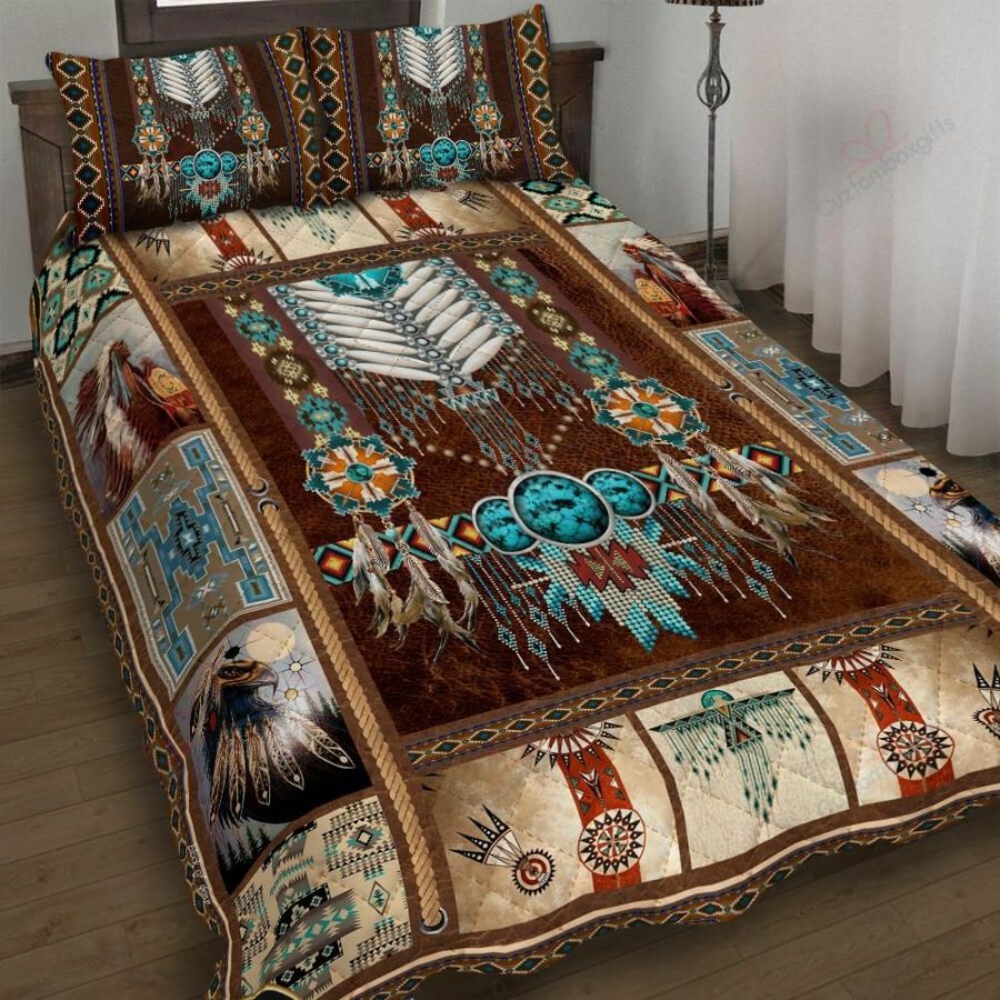 Native American Quilt Bedding Set - Wonder Print Shop