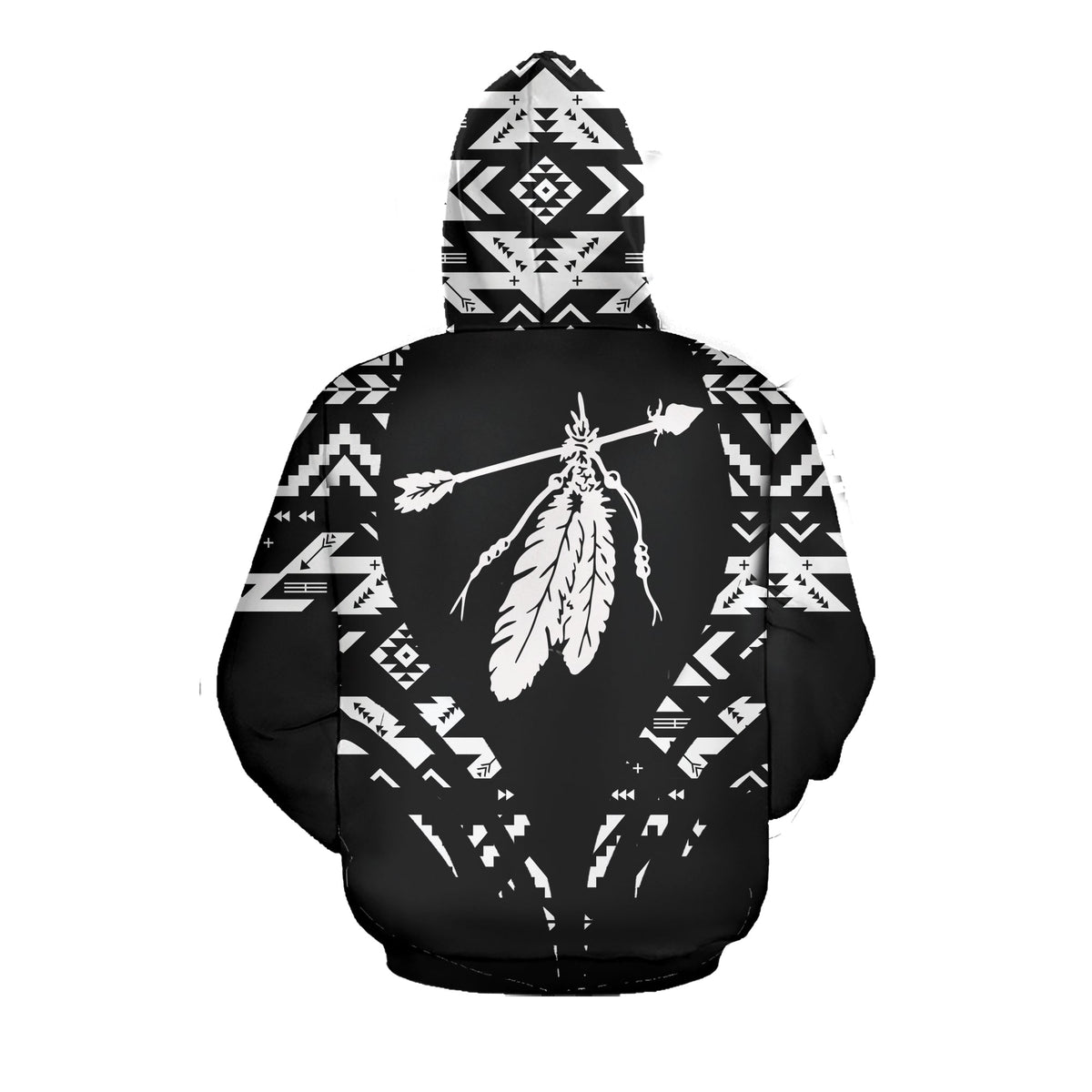 Feather and Arrow Native American 3D Hoodie LT10 - Wonder Print Shop