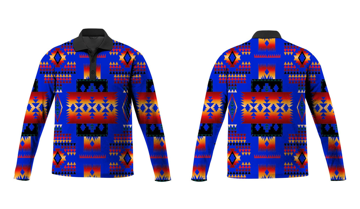 dark-blue-native-tribes-pattern-native-american-polo-long-sleeve