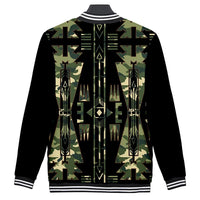 Native American Camouflagel Arrow All Over Baseball Jacket LT10 - Wonder Print Shop