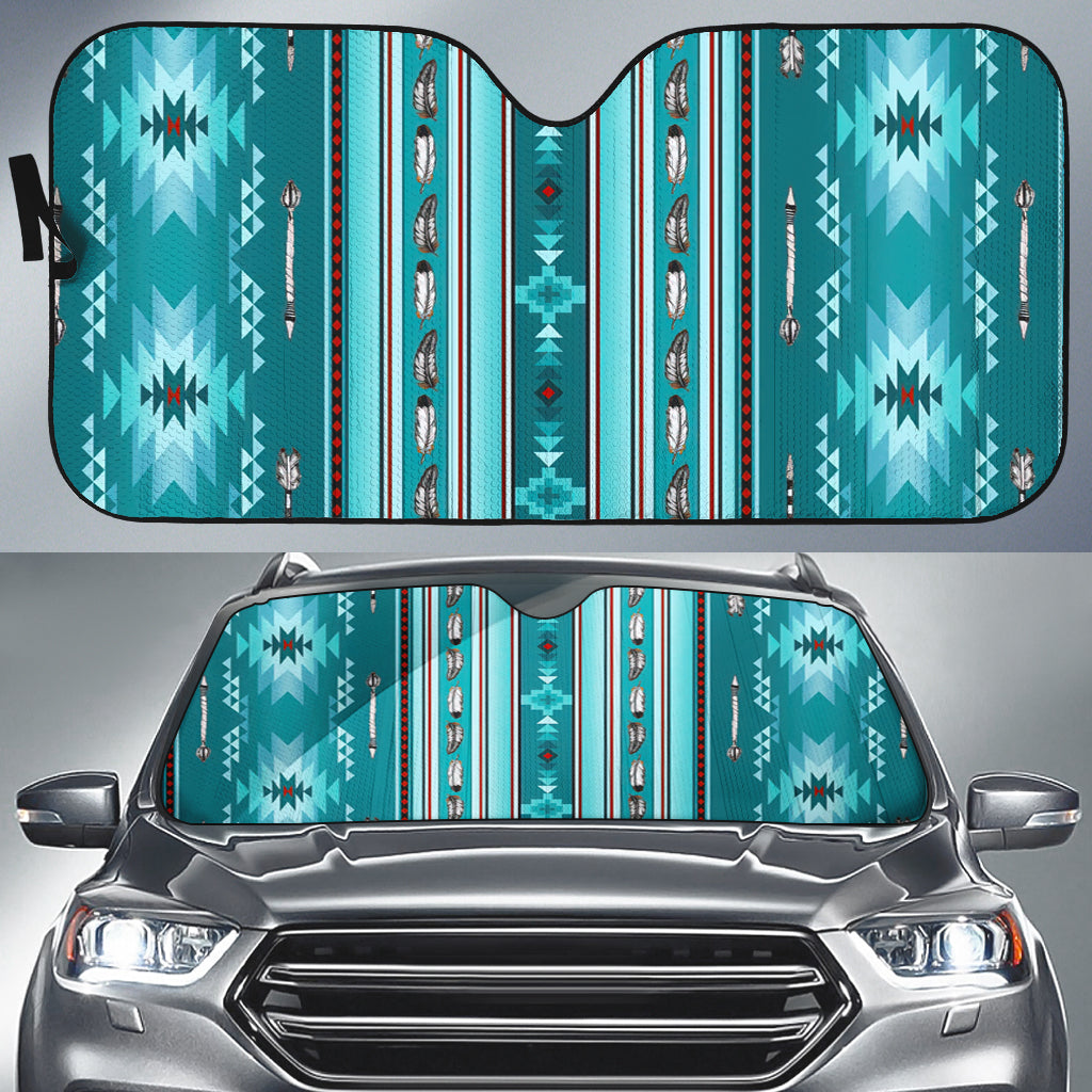 native-american-blue-light-pattern-auto-sun-shades