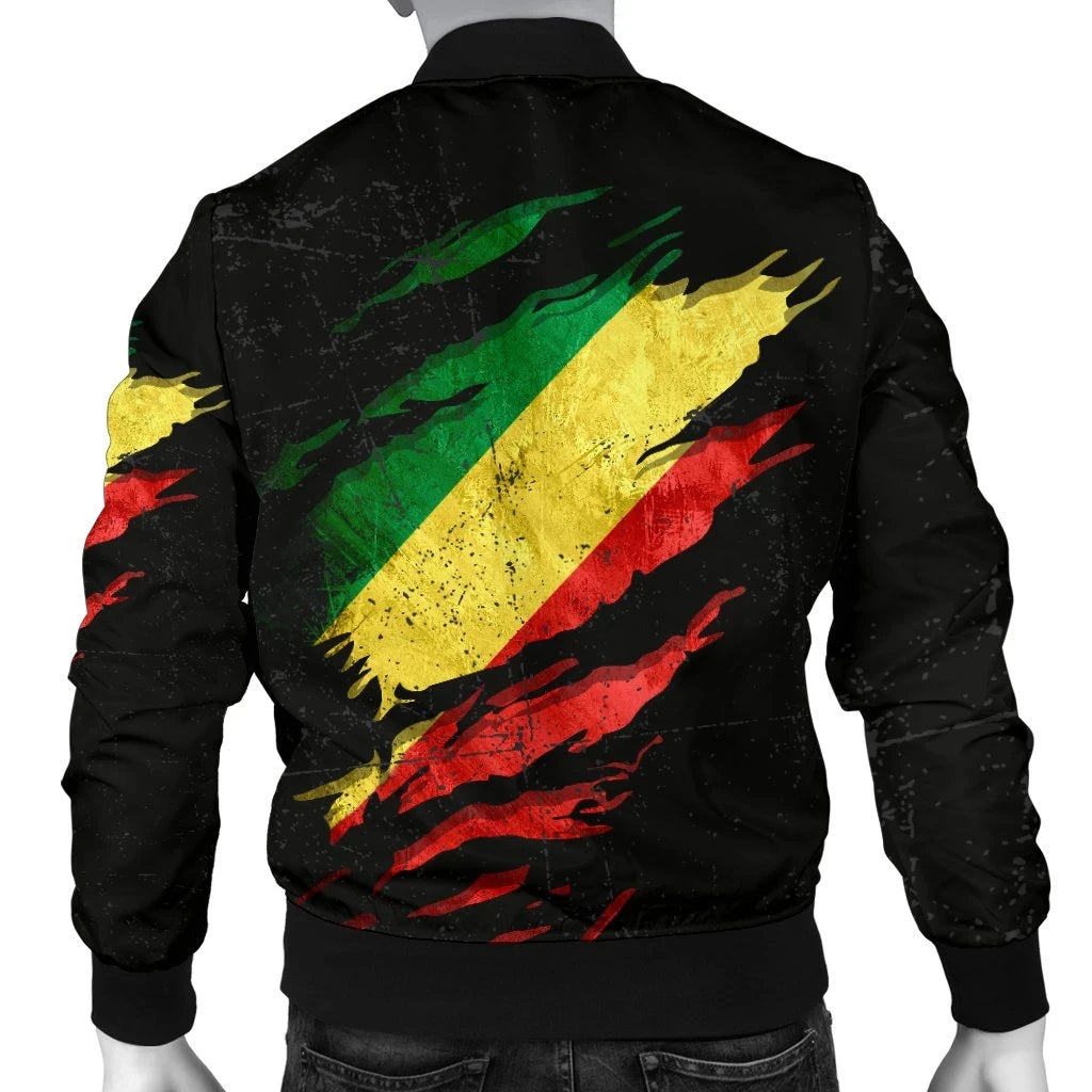 Republic of the Congo In Me Men's Bomber Jacket Special Grunge Style RLT13 - Wonder Print Shop