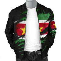 Suriname In Me Men's Bomber Jacket Special Grunge Style RLT7 - Wonder Print Shop