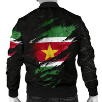 Suriname In Me Men's Bomber Jacket Special Grunge Style RLT7 - Wonder Print Shop