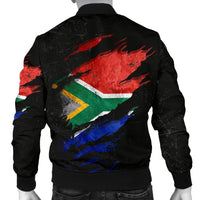 South Africa In Me Mens Bomber Jacket Special Grunge Style RLT8 - Wonder Print Shop