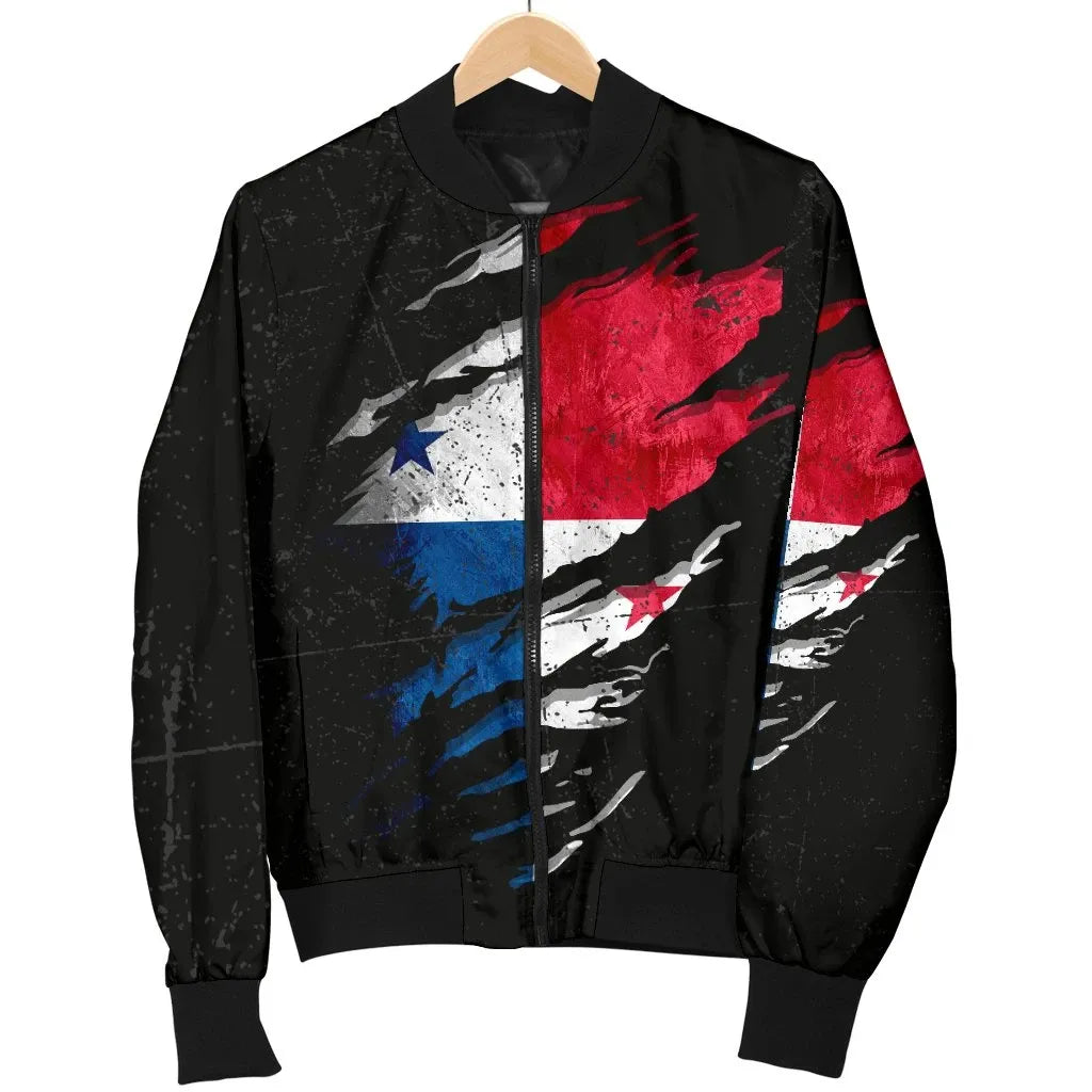 Panama In Me Men's Bomber Jacket Special Grunge Style RLT13 - Wonder Print Shop