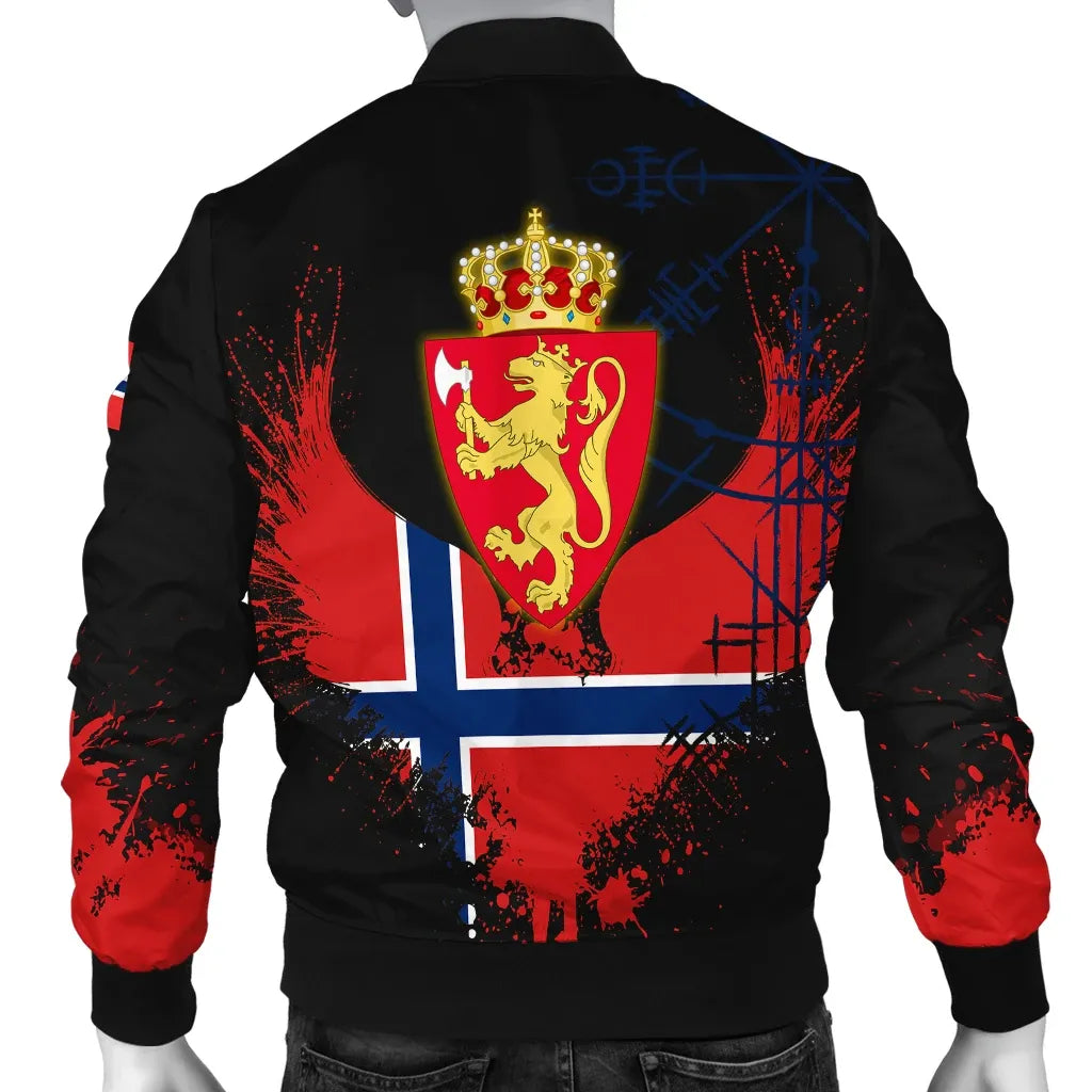 Norway Men's Bomber Jacket Wings Of Norway RLT7 - Wonder Print Shop