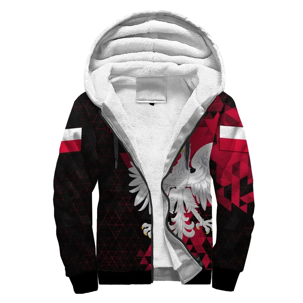 poland-sherpa-hoodie-polish-flag-polygon-style