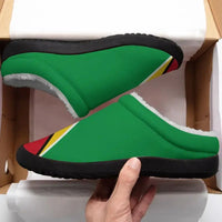 guyana-flag-fleeece-slipper-guyana-slippers