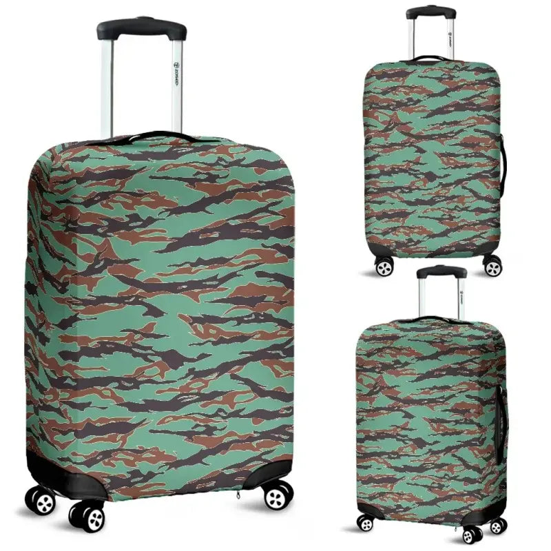 Army Guyana Tiger Stripe Camouflage Seamless Luggage Covers RLT8 - Wonder Print Shop
