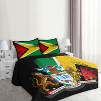 Guyana Flag Quilt Bed Set Flag Style RLT8 - Wonder Print Shop