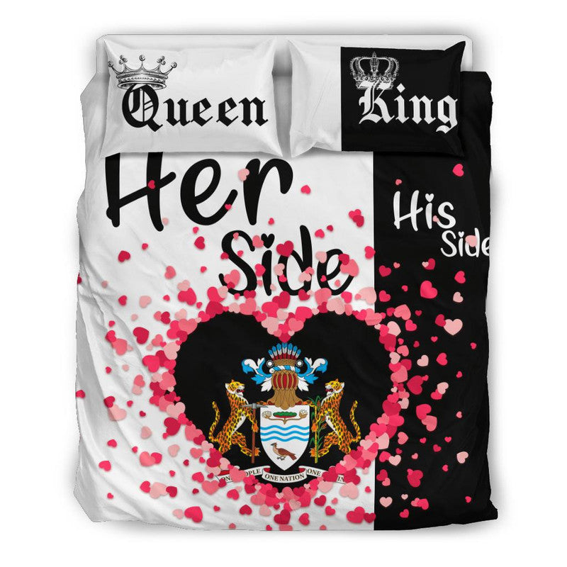 Guyana Bedding Set Couple King/Queen Her Side/His Side RLT8 - Wonder Print Shop