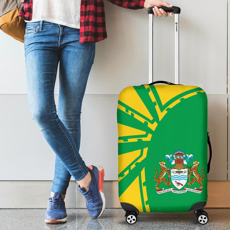 Guyana Luggage Cover Premium Style RLT8 - Wonder Print Shop