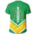 Guyana Coat of Arms T Shirt Lucian Style RLT8 - Wonder Print Shop