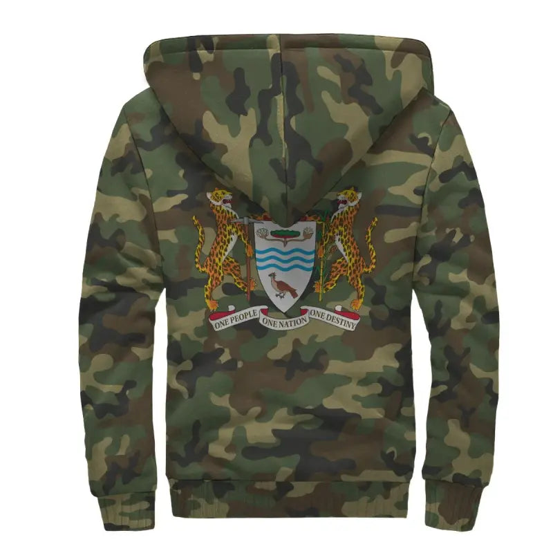 Guyana Sherpa Hoodie Camo (Womens/Mens) RLT8 - Wonder Print Shop