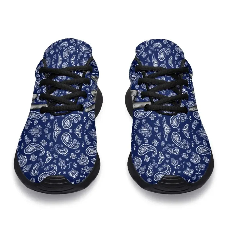 Sport Sneakers Blue Bandana RLT8 - Wonder Print Shop