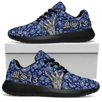 Sport Sneakers Blue Bandana RLT8 - Wonder Print Shop