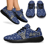 Sport Sneakers Blue Bandana RLT8 - Wonder Print Shop